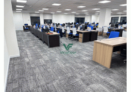 Công trình Thảm Văn Phòng Tại Ngân hàng Sacombank